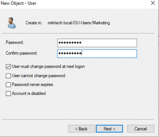 Password