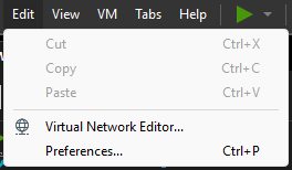 Virtual Network Editor